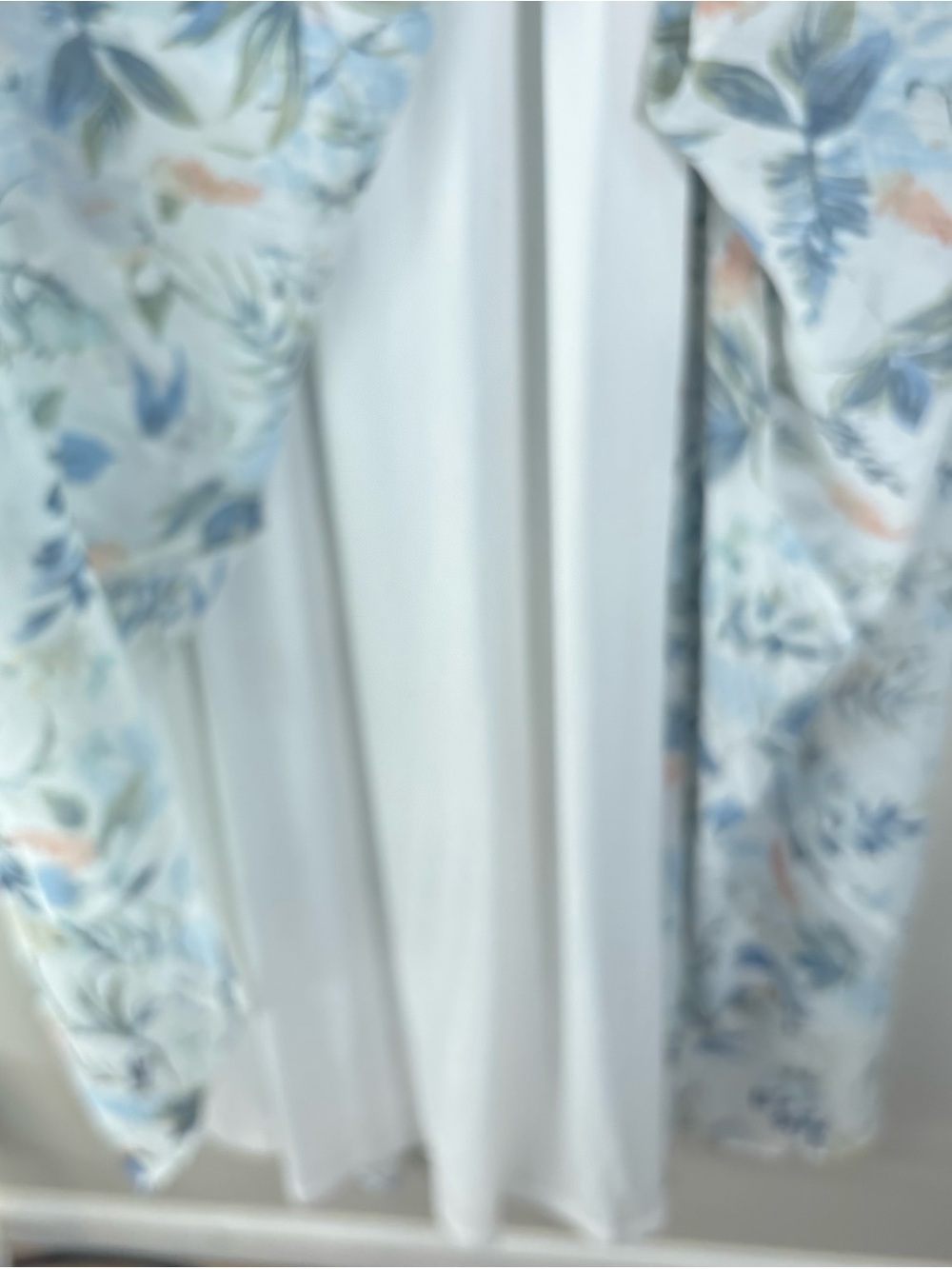 NWT Ivy City Co 1X Floral Maxi Dress Flutter Sleeve Tie Waist Cottagecore - Picture 12 of 12